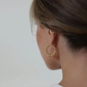 NIB $68 Rumored Endless Love Hoops | Gold